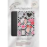 BookTok Vibes Co. Sonny Angel Kırmızı Siyah Stickers Temalı Insert - Kindle ve Kobo E-Kitap Okuyucuları için Aksesuar Kartı