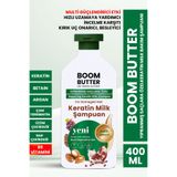 Boom Butter 400 ml Multifonksiyonel 7 Aktif Keratin Milk Şampuan