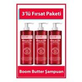 Boom Butter Saç Bakım Şampuanı Üçlü Fırsat Paketi