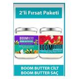 BOOM BUTTER Saç Ve Cilt Bakım Kremi Seti
