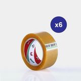 Boom Town Koli Bandı 45X100 Şeffaf 6 Adet - Sarı