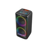 Boomboxtr KTS 1909 Taşınabilir Bluetooth Hoparlör | 60W RMS | 2x8” Woofer + 3” Tweeter | RGB Işık | Mikrofonlu
