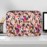 Booms Bag MacBook Air/pro Ultrabook 13-14 Inç Su Geçirmez Fermuarlı Darbe Önleyici Laptop Notebook Çantası-Paint - Renkli