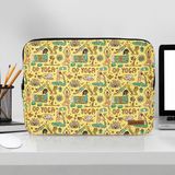 Booms Bag MacBook Air/pro Ultrabook 13-14 Inç Su Geçirmez Fermuarlı Darbe Önleyici Laptop Notebook Çantası-Yoga - Sarı