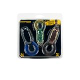 BOOYAH Pad Crasher 3'lü Paket Topwater Bass Balıkçılık İçi Boş Vücut Kurbağa Yemi Otsuz Kancalı Christie Seçer