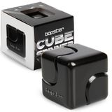bopster Fidget Cube Spinner | Elde Taşınan Anotlanmış Metal Spinner | Çocuklar ve Yetişkinler için Duyusal ve Stres Giderici Oyuncak | DEHB, ADD, Otizm Siyah