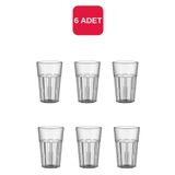 Bora Plastik 6 Adet 230 ml Polikarbonat Kırılmaz Bardak Gastronom - Bo736