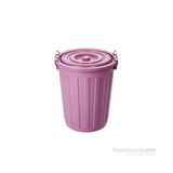 Bora Plastik Çöp Kovası No: 3 BO712 - Pembe - 29 lt