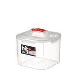 Bora Plastik Hit Box Köşeli Erzak Kavanozu 6.5 Litre Kilitli Kapak Bo082