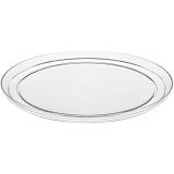 Bora Plastik Kristal Fanus Tepsisi 25 Cm