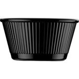 Bora Plastik Pc Sos Kabı Yuvarlak No:2 Siyah