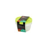Bora Plastik Saklama Kabı Yuvarlak 3’lü Set 1,3 Litre - Bo552