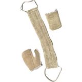 Bora Uzun Sisal Lif Sisal El Lif Eldiven Sisal Bora Lif 3 Lü Set