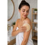 Bora Vücut + Yüz Lifli Hamam Kesesi Duş 2 Adet - Krem - Standart