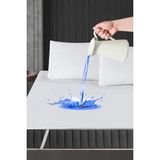 Boran Elçin Online Mağazacılık Alez Micro Dört Köşe Yatak Koruyucu 160*200 cm - 160 x 200 cm - Beyaz