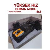 Boratila Toys 1:16 Ölçek 2.4ghz Uzaktan Kumandalı Full Fonksiyon Şarjlı Dodge Challenger Görünümlü Drift Araba
