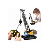 Boratila Toys 1:24 40Mhz Uzaktan Kumandalı Şarjlı 6 Fonksiyon Vinç İş Makinası