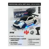 Boratila Toys 1:43 Ölçek Metal Şarjlı Mini Drift Rc 15 Km Hız 4 Çeker Gt3 Rs Tasarım Profesyonel Uzaktan Kumandalı Drift ve Yarış Arabası