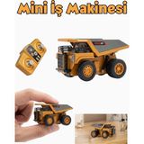 Boratila Toys 2.4ghz 1:64 Uzaktan Kumandalı Metal Kasa Mini İş Makinesi Turuncu Dayanıklı Gövde