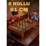 Boratila Toys 61 cm Ahşap Mini Langırt Oyunu 2 Kişilik Oyun Seti Ahşap Demonte Oyuncak - Standart