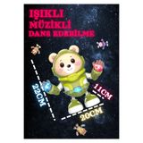Boratila Toys Işıklı Müzikli Dans Eden Tatlı Hayvan Astronot Oyuncağı - Emeklemeye Yardımcı Işıklı Müzikli Oyuncak