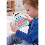 Boratila Toys Işıklı ve Sesli Hızlı Popit Oyuncak El Konsolu - 999+ Seviyeli 4 Farklı Oyun Modlu Elektronik Hafıza ve Zeka Geliştirici Çocuk Oyuncak - Beyaz