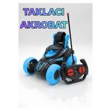 Boratila Toys Uzaktan Kumandalı Şarjli Full Fonksiyon Takla Atan Amuda Kalkan Akrobatik Araba Taklacı Akrobat Mini-Akrobat