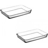 Borcam Dikdörtgen Sunum Ve Fırın Tepsisi 40X27cm 59204