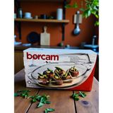 Borcam Kapaklı Fırın Kabı Cam Isıya Dayanıklı 28 x 4 cm Aksoylar Home Avm - KAPAKLI KAP