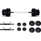 Borçin 30 kg Halter Dambıl Ağırlık Seti