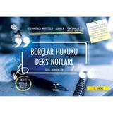 Borçlar Hukuku Ders Notları / Mehmet Altundiş / Umuttepe Yayınları / 9786052012536