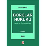 Borçlar Hukuku / Doğan Şenyüz / Ekin Basım Yayın / 9786257565547