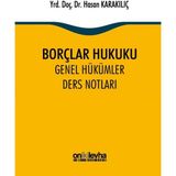 Borçlar Hukuku Genel Hükümler Ders Notları - Option-1 - Altın