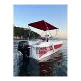 BORDA MARINE 3 KOLLU ROLLBAR KATLANABİLİR TEKNE TENTESİ, PASLANMAZ GÜNEŞLİK 2 MT AÇILIR