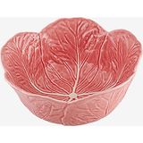 Bordallo Pinheiro Cabbage Pembe Seramik Servis Kasesi 29,5 cm