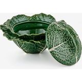 Bordallo Pinheiro Cabbage Yeşil Seramik Servis Kasesi 33 cm