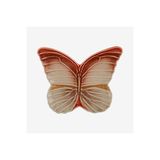 Bordallo Pinheiro Cloudy Butterflies Kırmızı Seramik Servis Tabağı 31 Cm