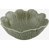 Bordallo Pinheiro Flora Gri Seramik Servis Kasesi 17 Cm