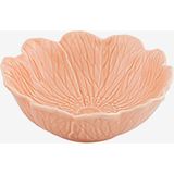Bordallo Pinheiro Flora Pembe Seramik Servis Kasesi 17 Cm