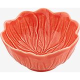 Bordallo Pinheiro Flora Turuncu Seramik Servis Kasesi 12 Cm
