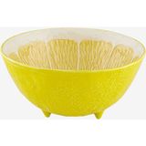 Bordallo Pinheiro Lemon Sarı Seramik Servis Kasesi 23,5 cm