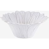 Bordallo Pinheiro Maria Flor Beyaz Seramik Servis Kasesi 15,5 Cm - Sofra Grubu