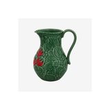 Bordallo Pinheiro Strawberries Yeşil Seramik Sürahi 2200 Ml