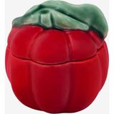 Bordallo Pinheiro Tomato Kırmızı Seramik Saklama Kabı 6,5 cm