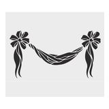 Border Desen Stencil Şablon (25x50) BR-028