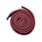 Bordo 1 Cm Kalınlığında 1 Çift Yassı Spor Ayakkabı Bağcığı Bordo