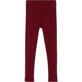 Bordo Basic Kız Çocuk Kışlık Tayt - 3 Yaş