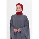 Bordo Düz Klasik Şal Turlu Polyester Lüx Janjan 202126_16