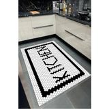 Bordo Halı Kaymaz Taban Yıkanabilir Halı 4002 – Salon, Mutfak, Koridor, Yolluk (40X60 CM – 200X600 CM ARASI)