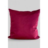 Bordo Kadife Babyface Kırlent Kılıfı 43 x 43